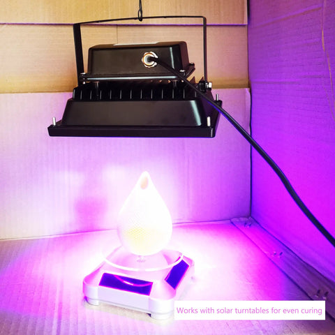 Heavy Duty Uv Curing Light With Adjustable Focus For Sla Dlp Lcd 3D Print Post Processing And Epoxy Resin Art Fast Cure Is A Total Game Changer For Diy Crafters And Pro Makers Looking To Crush Every Project With Killer Results