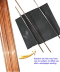 ER70S-6 Three Thirty Second Inch TIG Filler Rods, 36 Inch Long, Ten Pound Tube Pack with rust sanding note