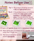 Mini Patting Gel Nail Kit With 57 Colors Ombre Gradient Gel Polish Palette For UV LED Cured Nails instructions and kit image
