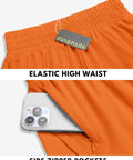 Lightweight Womens Running Shorts With High Waist And Zip Pockets Quick Dry Lining For Training And Gym Use Breathable Stretchy Fabric Summer