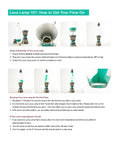 Setup guide for Wiccan Pentacle Lava Lamp 14.5 Inch The Original Motion Lamp with assembly steps and instructions.