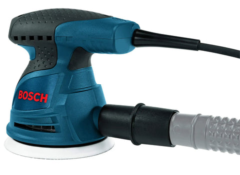 5 Inch Palm Random Orbit Sander Polisher With Two Point Five Amp 120 Volt Motor 12000 OPM Pad Dampening Brake To Prevent Swirl Marks