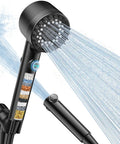 Filtered Shower Head With Handheld, Powerful High Pressure 4 Spray Showerhead With Filters And Anti Clog Nozzles For Hard Water