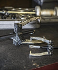 10 Way Slide Hammer Puller Set For Auto Repair With Dual Jaw Options Includes Slide Hammer 2 Yokes Center Bolt Flanges Adapters