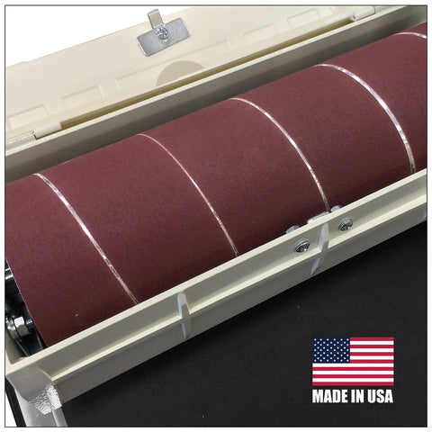 Ready To Cut Ready To Wrap Drum Sander Sandpaper Rolls 3 Inch Wide By 35 Feet Long Aluminum Oxide 80 Grit For 16 32 Drum Sanders