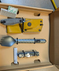 Hike Kit Essentials With Armbar Cork Multitool Featuring Eight Tools, Stowe Fixed Blade Knife, And Devour Multi Fork in package