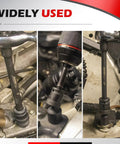 1/4 Inch Drive Universal Impact Socket Set Thats Built For Tight Spots, 18 Piece Swivel Wobble Kit in automotive use