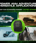 Dual Battery Isolator Kit 12V with 140 Amp Voltage Sensitive Relay in various vehicle setups