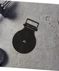 Cable Pulley System For Gym Heavy Duty Lifting Wheel Roller Workout Equipment For Gym Grade Arm Strengthening With Smooth Operation And Universal Bearing Pulleys For Quick Easy Training Sessions black pulley wheel on concrete with metal bracket