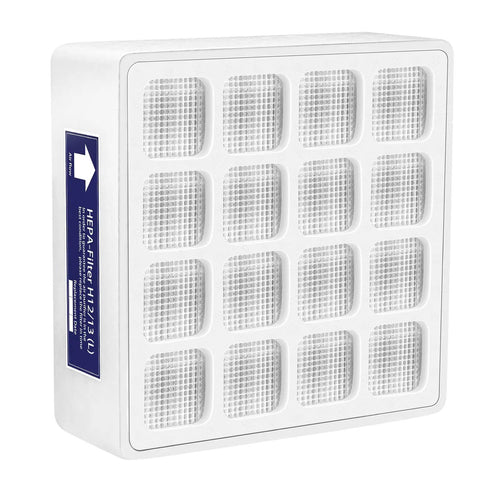 HyperHEPA Replacement Filter For IQAir HealthPro Series F1 H13 True HEPA, 3rd Stage Compatible, white grid pattern