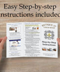 Easy step-by-step instructions for Slick Water Based Gel Stain Blended With Smooth Paint Glaze for top tier furniture makeovers.
