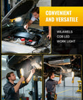 Built Tough 24W LED Work Light With 3000LM Output Dual 1500LM And 3000LM Settings used under car hood for repair
