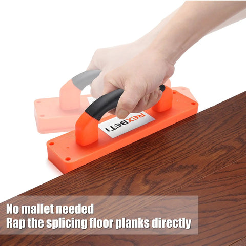 Laminate Wood Flooring Installation Kit With Tapping Block And Handle Pull Bar Double Faced Mallet And Spacers Plus LVP Vinyl