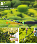 Beefy 29.5 Inch Hedge Shears With 15 Degree Blade Angles Manual Hedge Clippers For Trimming And Shaping Hedges Shrubs