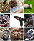 Heavy Duty Magnetic Induction Heater Kit For Yanking Stuck Rusty Bolts And Bearings 2500W with various machinery components.