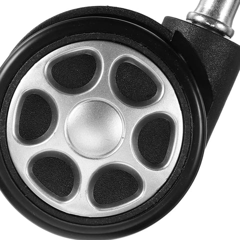 Badass Heavy Duty Office Chair Casters With Slamdown Lock Brakes And Buttery Smooth Rollin Swivel Wheels Built For Gaming Desks And Hardwood Floors Straight Up Durable Five Pack