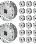 20 Pack Aluminum Fence Tensioners Inline Quick Tension Strainers for Electric and Farm Fences Universal 5mm Wire Fit