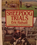 Cover of Sheepdog Trials Mastery featuring herding scenes and Eric Halsall with sheepdog.