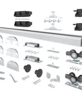 72 Inch Bifold Door Hardware Kit For 4 Doors With 18 Inch Panels Top Mounted Folding Sliding Barn Door Hardware parts