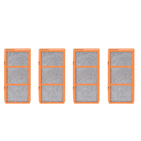 4-pack of 3 In 1 HEPA Filter Replacement For Smoke Grabber Holmes Air Purifier HAPF30AS U4R Odors Dust VOCs Eliminator With Activated Carbon