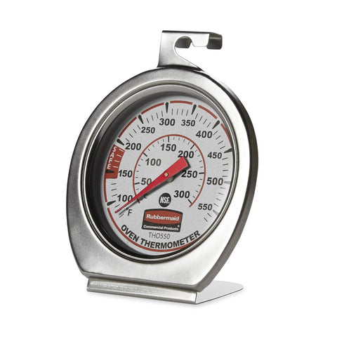 Stainless Steel Monitoring Thermometer For Oven, Grill And Smoker 60 To 580 F Range Food Safe Easy Read Dial