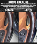 BMW Interior Door Pull Handle Cover Replacement For 3 Series 4 Series M3 M4 Models 2012-2019 before and after installation
