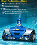 Replacement Tune Up Kit For MX6 MX8 MX6EL MX8EL Pool Cleaners With OEM Grade Parts Including Flex Power Turbine Drive Shafts Bearings Tracks And Directional Devices A B, blue pool cleaner
