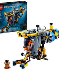 Deep Sea Research Submarine Building Kit For Kids 9 And Up With Movable Propellers And Realistic Submarine Details, STEM Toy