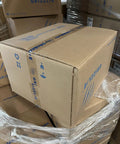 Stacked cardboard boxes containing Classic Connect 40A 9.6 kW Level 2 EV Charger For Home Use With Wi Fi Enabled Smart Wall Station