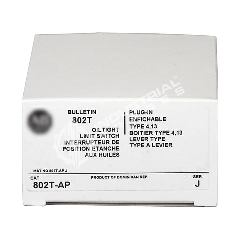Box of 802T AP Limit Switch Built For Tough Duty Plug In Lever With Spring Return NEMA 4 And 13 Oiltight Enclosures CW CCW Operation