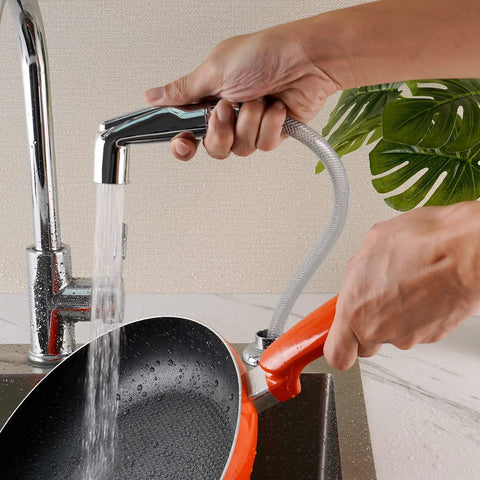 Universal Kitchen Sink Side Sprayer Head Replacement With Easy Install Chrome Finish No Brainer Upgrade That Works With Delta Moen Kohler And Other Major Brands Sprayer Heads For Faucet Attachment