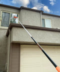 Pro Grade Telescoping Extension Pole 5 To 30 Feet With Up To 36 Feet Reach From Ground For Painting Cleaning Gutters And Outdoor Maintenance Adjustable Length For Hard To Reach Tasks And Everyday DIY Work, used cleaning upper window from ground