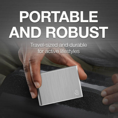 2TB External Portable SSD With USB 3.0 Speeds Up To 1030 MB Per Second, Lightweight Textured Shell For On The Go, Includes 6 Months Mylio Photo Plus And 6 Months Dropbox Backup Plan And Rescue Services, Ideal For Quick Backups Photo And Video Streaming