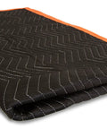 Heavy Duty Padded Moving Blankets 72 Inch By 80 Inch Pack Of Twelve For Moving Furniture And Appliances with quilted polyester pattern
