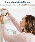 Installing Two Pack Wireless Security Cameras With 1080p HD Video, Color Night Vision, Wire Free Direct To WiFi No Hub Needed