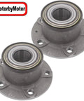 Rear Wheel Bearing And Hub Assembly For Ram ProMaster 1500 2500 3500 2014 To 2023 All Models 2Pc Set Low Runout Quiet Operation Built Tough