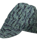 Shop Ready Hella Comfortable Pure Cotton Welding Cap With Breathable Mesh Sweatband Grey One Size Fits Most side view