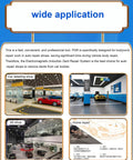 Pro Grade Paintless Dent Repair Kit For Auto Body image showing various applications in shops and home repair usage.