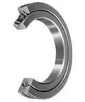 Single high rigidity crossed roller bearing CRBH7013AT1, 100 mm OD, 70 mm shaft, 13 mm width, separator type, high carbon steel, open design