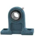 Front view of Single Wide-Inner-Ring Pillow Block UCPH206-17, 1-1/16 in (27.0 mm) ID, Set-Screw Locking, Cast Iron PH206 Housing