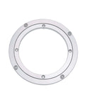 8 Inch Aluminum Heavy Duty Lazy Susan Rotating Turntable Bearing Swivel Plate with Non Slip Rubber Feet Thick 10mm Profile