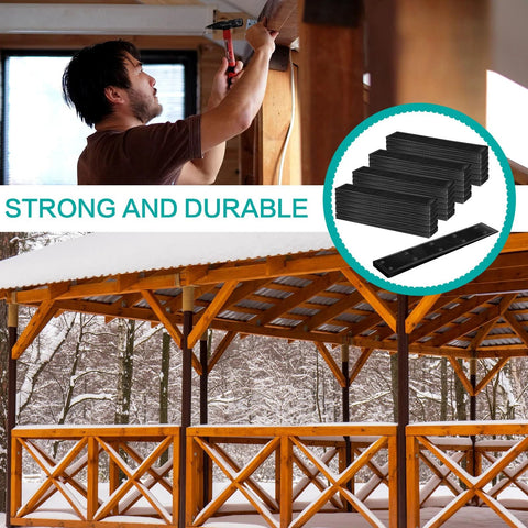 Man using 100 Pack Of 8 Inch Composite Plastic Shims For Leveling Multipurpose Heavy Duty Furniture indoors with durable shims in winter scene.