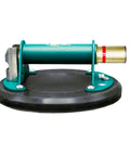 8 Inch Flat Vacuum Cup With Metal Handle For Textured Surfaces, shown side view with large sealing edge and durable metal grip