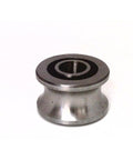 8mm Bore Bearing with 22.5mm Round Pulley U Groove Shaft Sliding Ball Bearing 8x22.5x14.5mm - VXB Ball Bearings