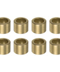 8mm Bore Sleeve Bearings 12mm OD 10mm Length Self Lubricating Sintered Bronze Bushings 8 Pack for machinery maintenance
