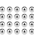 8mm Chrome Steel Precision Balls 20 Pack For Ball Bearings Keychains And DIY Projects G10 Grade AISI 52100 High Hardness