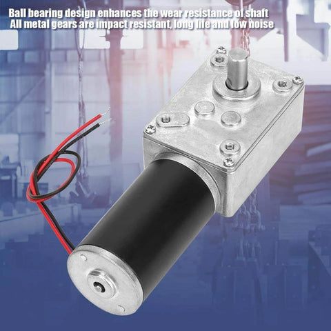 ✝️ Gear Motor 8 mm Shaft Size 1-Pack High Torsion Speed Reduce for Rotary Equipment and Power Transmission with metal gears