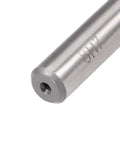 Close-up of 8mm H7 HSS Chucking Reamer For Lathe Machine With 6 Straight Flutes And Round Shank, Metric Reaming Drill Bit For Stainless Steel Holes