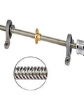 8mm t8 200mm lead screw nut set, includes 200mm/7.87in lead screw & vertical pillow bearing block & copper nut & flexible shaft coupler