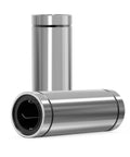 Close-up of ✝️ 4PCS LM8LUU Linear Ball Bearings, 8mm Bore Dia, 15mm OD, 45mm Length with Double Side Rubber Seal Linear Rail